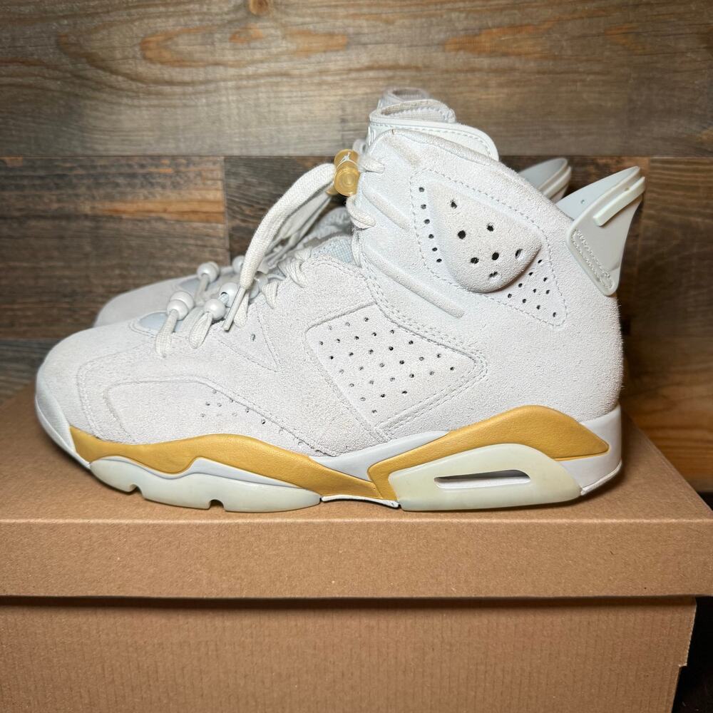 Jordan 6 Craft Pearl Women's Sneakers - Size 10